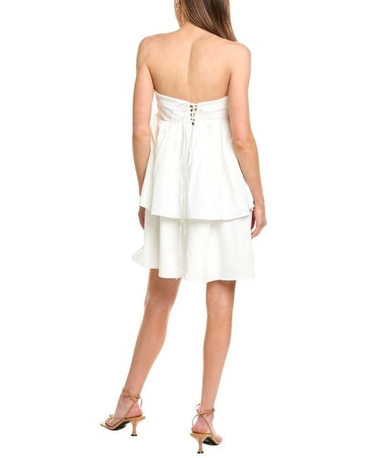 Lyra & Co White Mini Dress