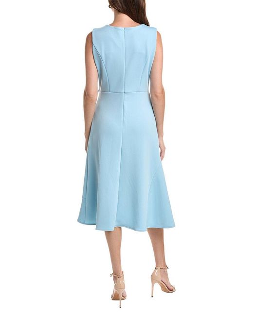IPPONELLI Blue Midi Dress