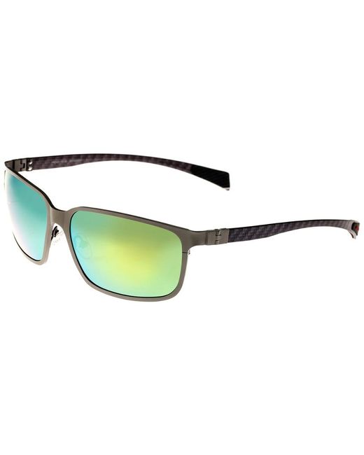 Breed Green Neptune 62mm Sunglasses for men