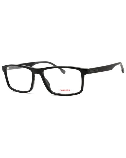 Carrera Black 57Mm Optical Frames for men