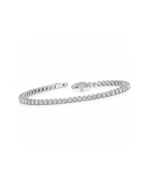 Lab Grown Diamonds White 14K 2.17 Ct. Tw. Lab-Grown Diamond Tennis Bracelet