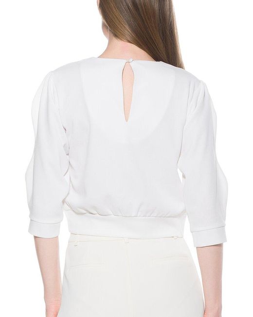 Alexia Admor White Bebe Top