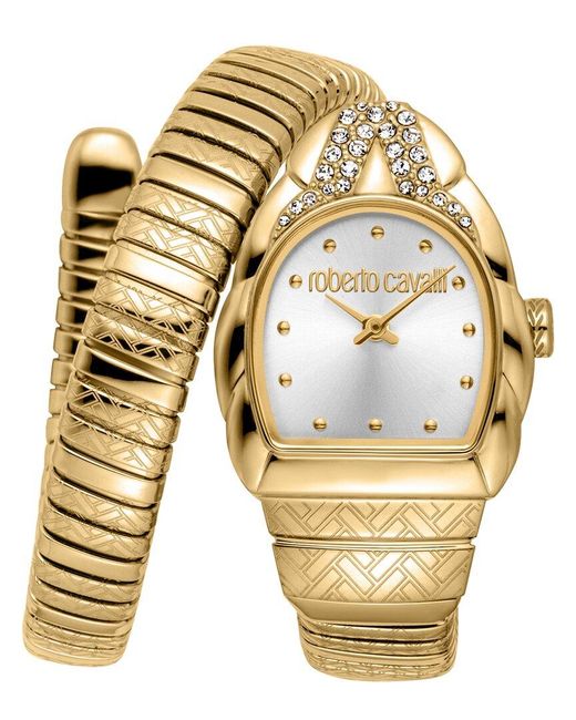 Roberto Cavalli Metallic Aurora Watch