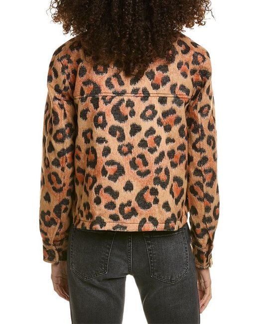 AllSaints Brown Honor Leo Wool-blend Jacket