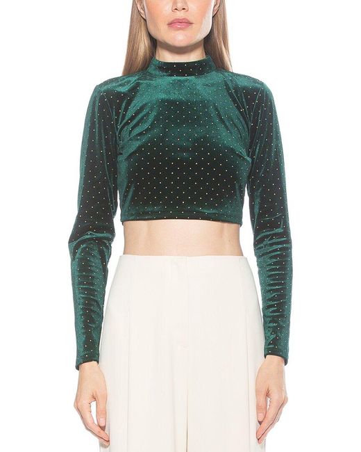 Alexia Admor Green Ari Top