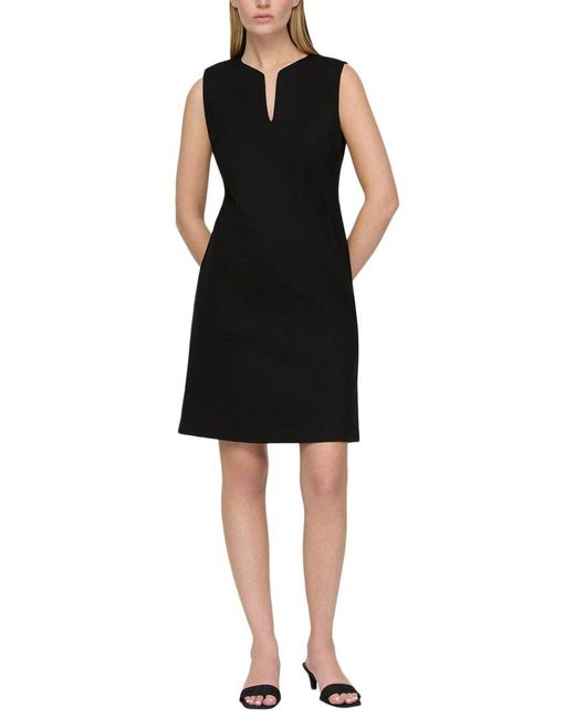Lafayette 148 New York Black Plus Taren Dress