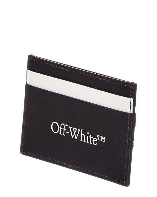 Off-White c/o Virgil Abloh Black Ooo Sneaker Card Case for men