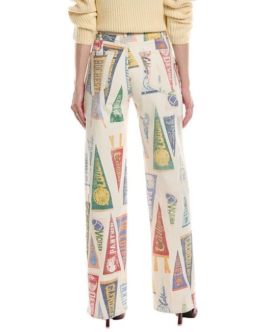 Mother Natural The Maven Sneak Pep Rally Wide Leg Jean