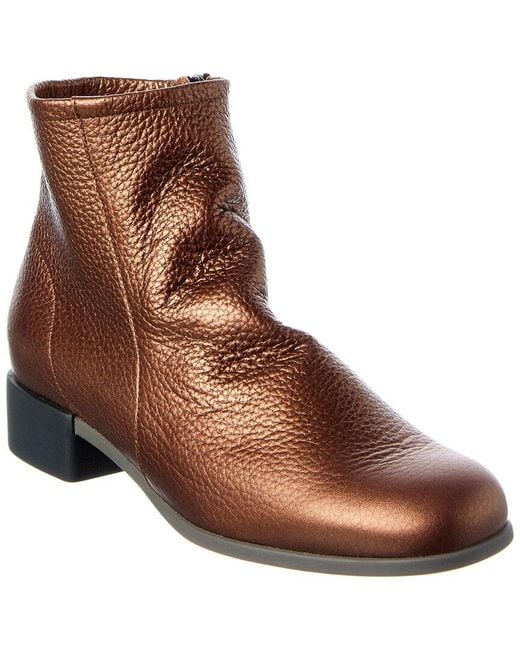 Arche Brown Twibby Leather Bootie