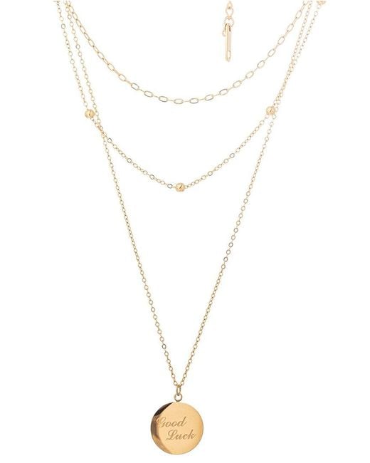 Eye Candy LA White The Luxe Collection Dainty 3pc Necklace Set