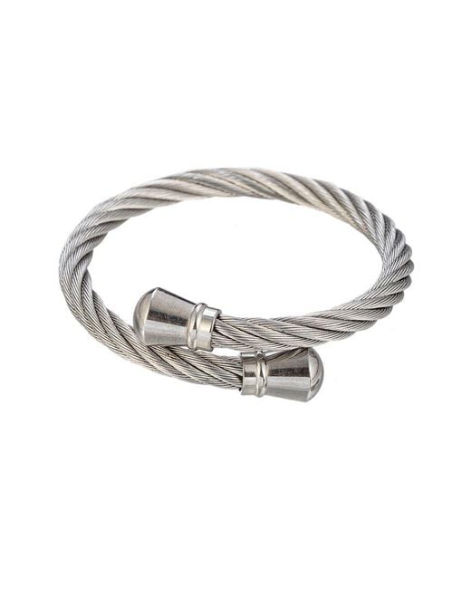 Eye Candy LA Metallic The Bold Collection Titanium Arlo Bracelet
