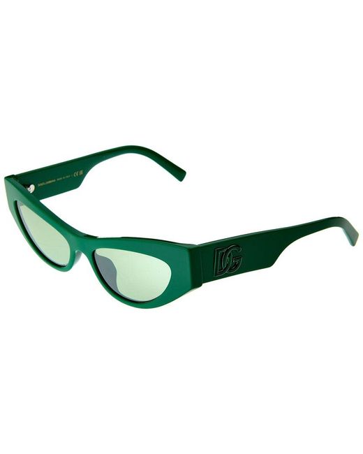 Dolce & Gabbana Green 52mm Sunglasses
