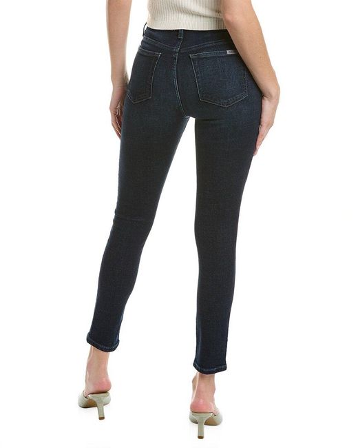 Joe's Jeans High-rise Paola Curvy Skinny Ankle Jean in Blue | Lyst
