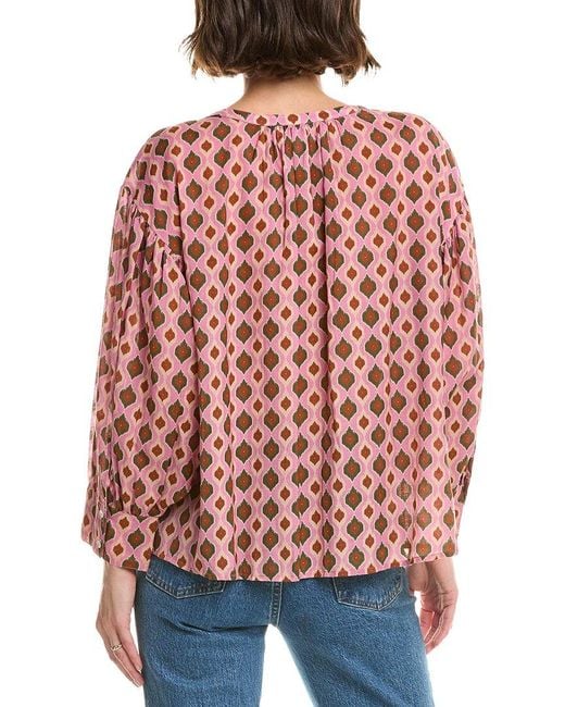 Velvet By Graham & Spencer Red Keren Top