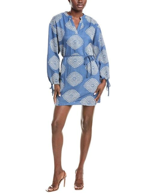 ANNA KAY Blue Belinda Mini Dress