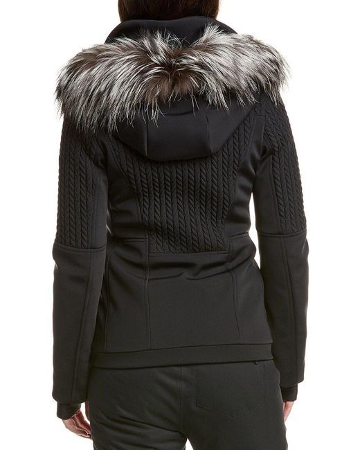 Post Card Black Ski Jacket