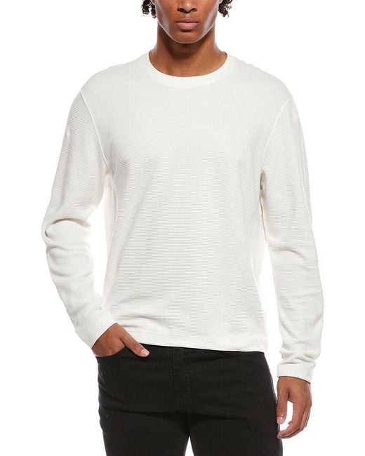 Theory White Delroy T-Shirt for men