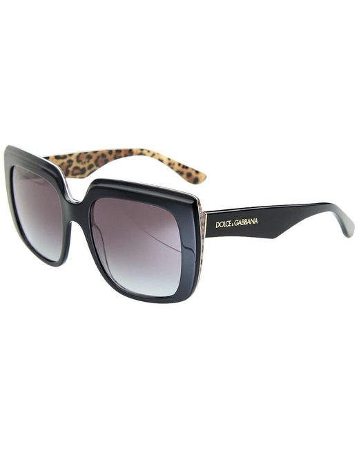 Dolce & Gabbana 0Dg4414 Sunglasses 54Mm Sunglasses in Black Lyst UK