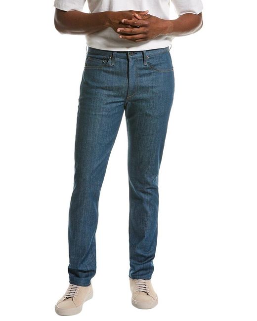 Rag & Bone Blue Fit 2 Authentic Stretch Raw Slim Jean for men