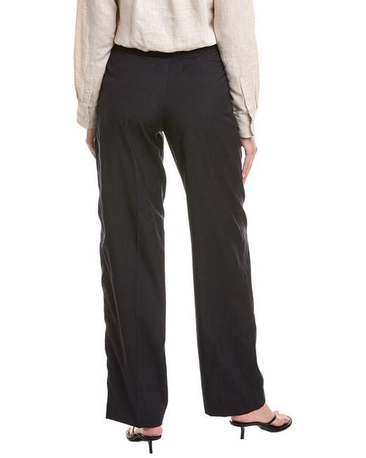 Officine Generale Black Officine Generale New Sophie Wool Pant