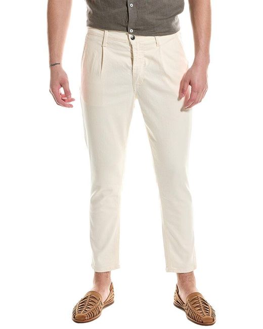 Joe's Jeans Natural The Diego Ecru Tapered Crop Jean for men