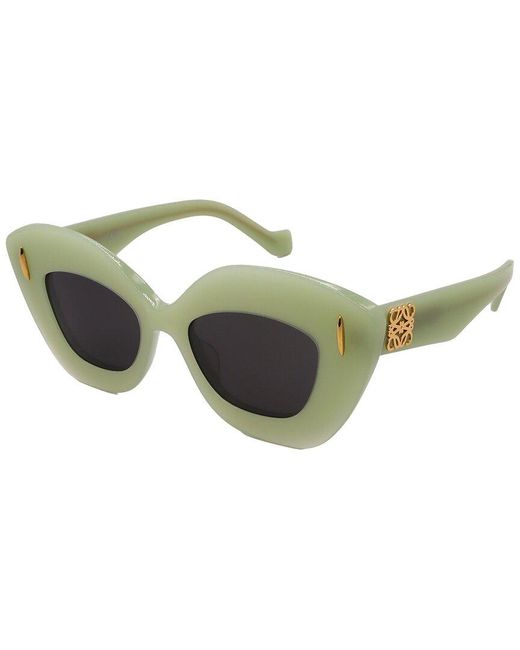Loewe Women\'s Lw4027i 48Mm Sunglasses LOEWE Anagram 48MM Cat-Eye Sunglasses | Saks Fifth Avenue main image 2