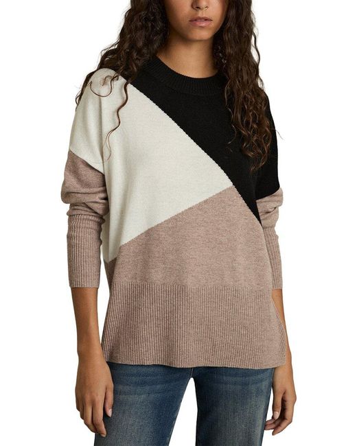 Reiss Natural Faye Knit Cashmere-Blend Jumper