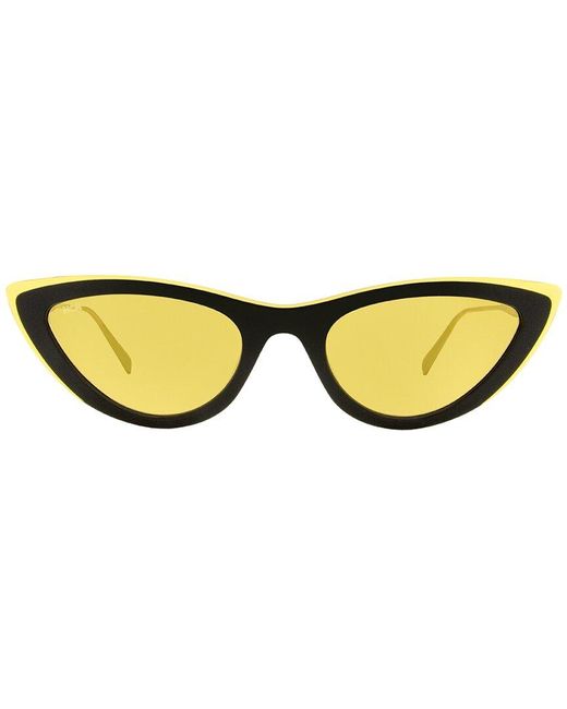 MCM Yellow 699s 55mm Sunglasses