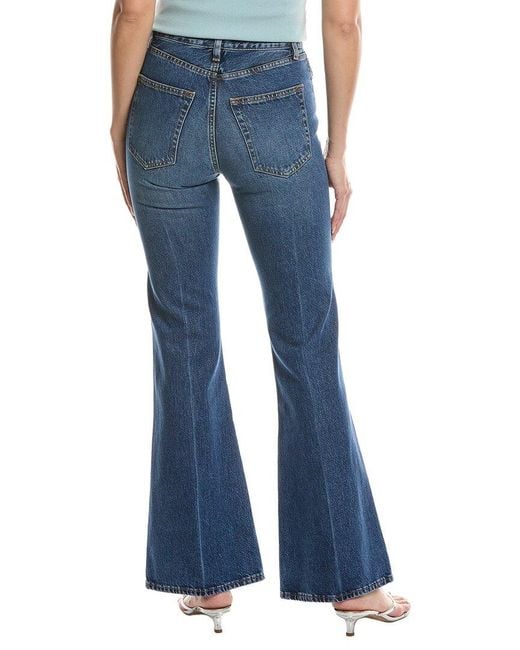 FRAME Blue The Lax Flare Jean