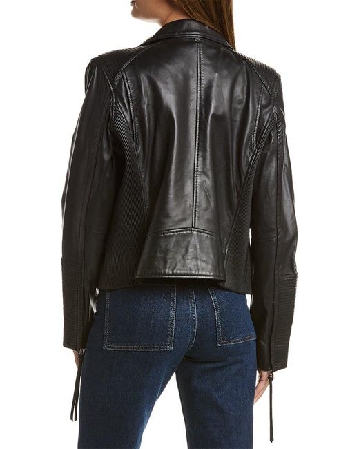 Rudsak Black Malta Leather Jacket