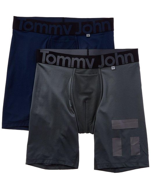 Tommy John Blue 2pk 360 Sport Hammock Pouch Boxer for men