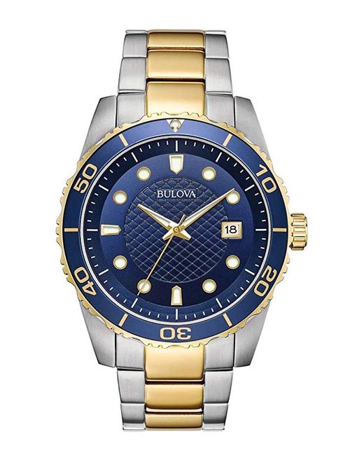 Bulova Blue Sport Watch for men