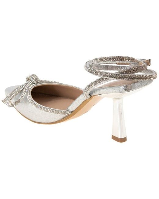 BCBGeneration Metallic Ildy Satin Pump