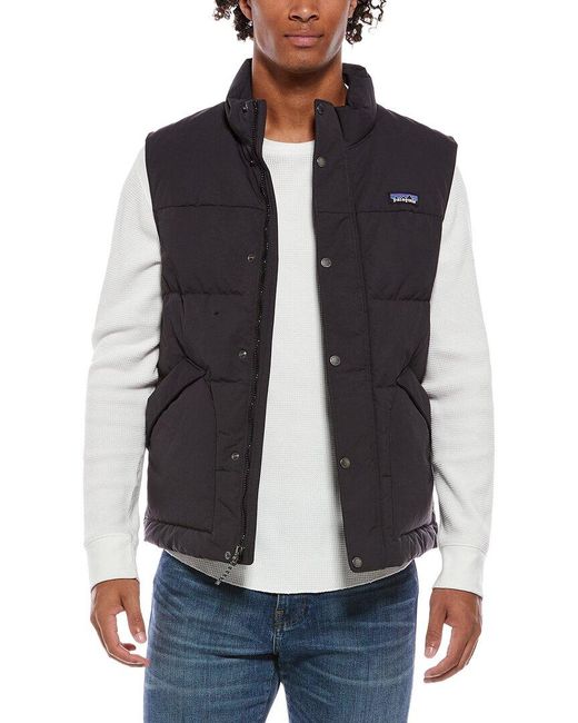 Patagonia Blue Patagonia Downdrift Vest for men