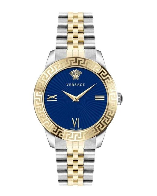 Versace Blue Greca Signature Watch