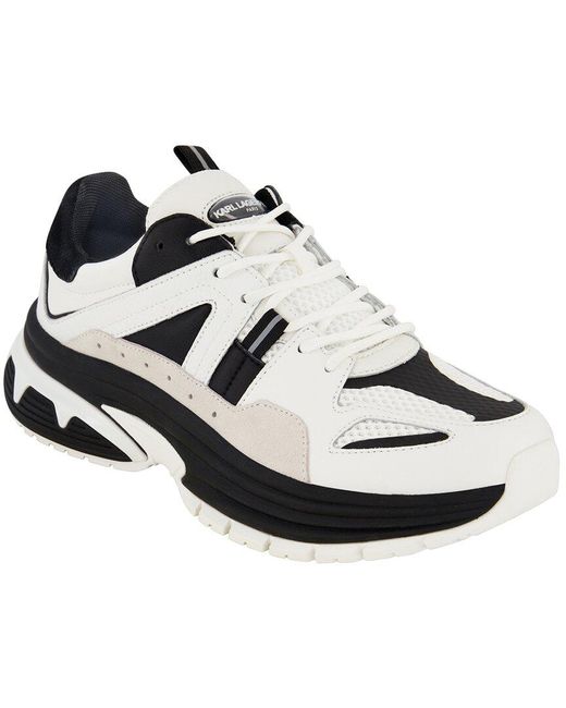 Karl Lagerfeld White Leather Sneaker for men