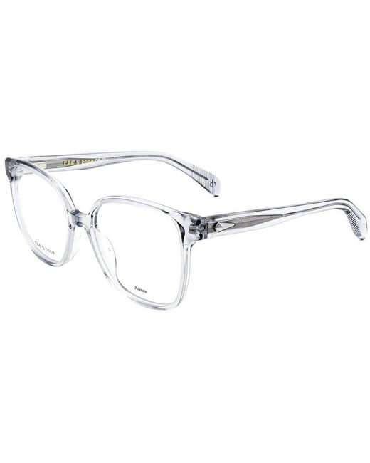 Rag & Bone Metallic 54Mm Optical Frames