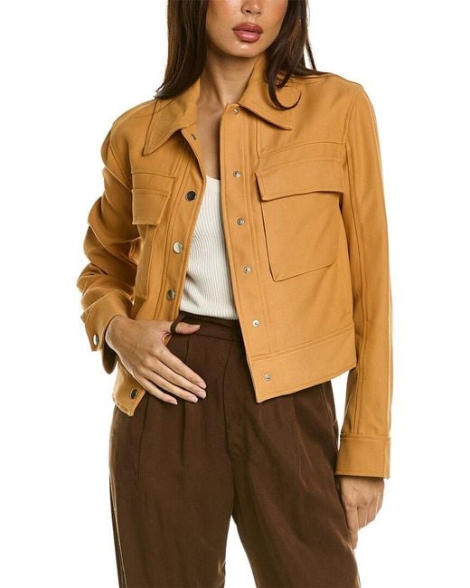 A.L.C. Brown Wyatt Jacket