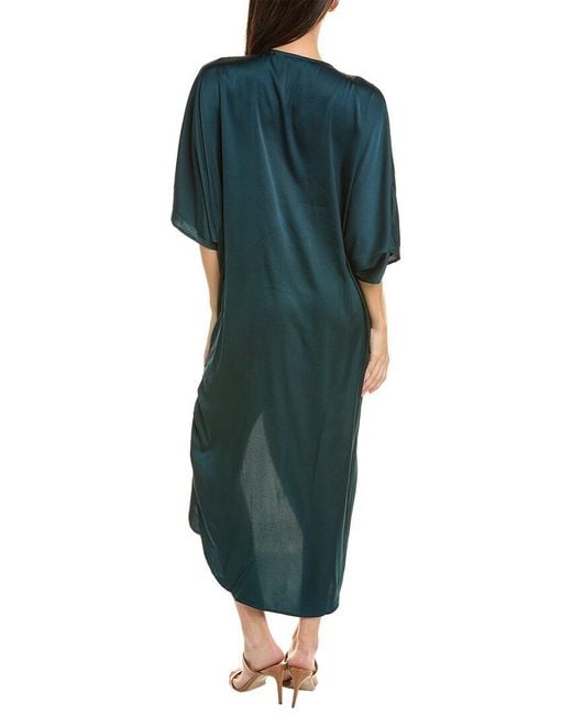 Elan Green Cinched Maxi Dress