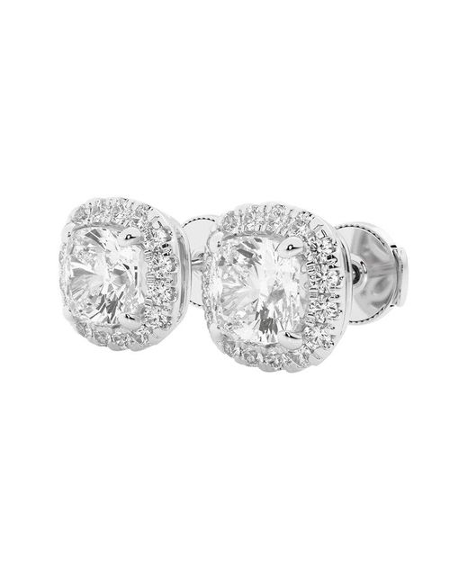 Lab Grown Diamonds White 14k 3.50 Ct. Tw. Lab-grown Diamond Studs