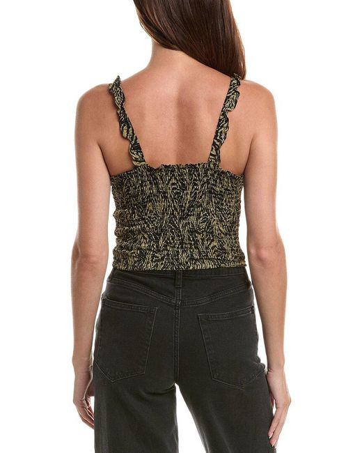 Heartloom Green Keri Top