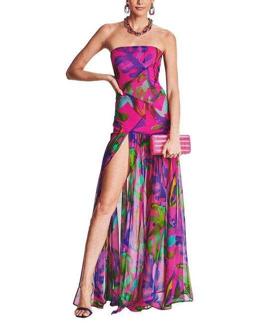 Dino Tabucci Purple Maxi Dress