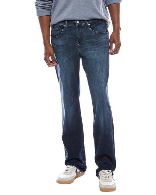 7 For All Mankind Blue Austyn Squiggle Dark Lago Jean for men