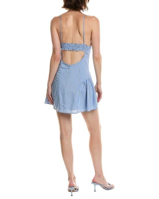 Nia Blue Alvarado Mini Dress