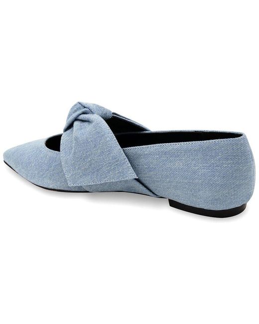BCBGMAXAZRIA Blue Prely Flat