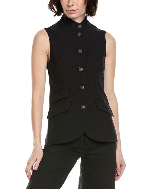 Rag & Bone Black Slade Vest