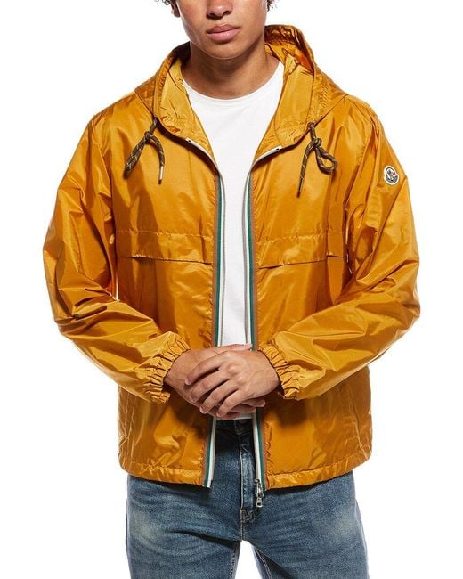 Moncler Orange Nidge Hooded Jacket for men