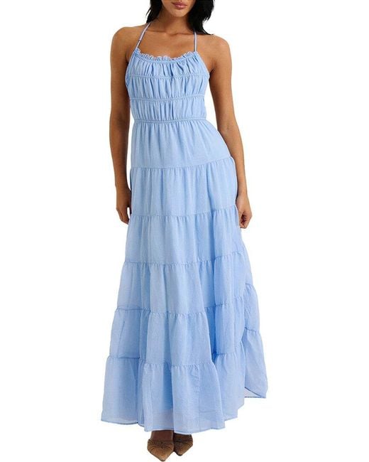 ENJOY PETRA Blue Maxi Dress