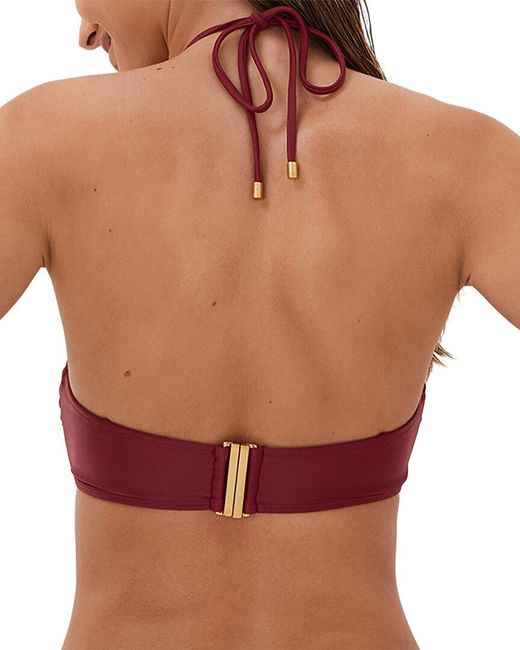 ViX Red Liza Bandeau Top