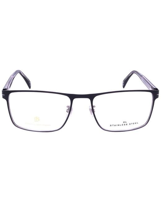 David Beckham White 58Mm Optical Frames